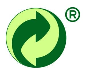 Green Dot recycling logo